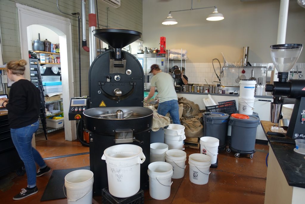 Wizyta w palarnia w USA