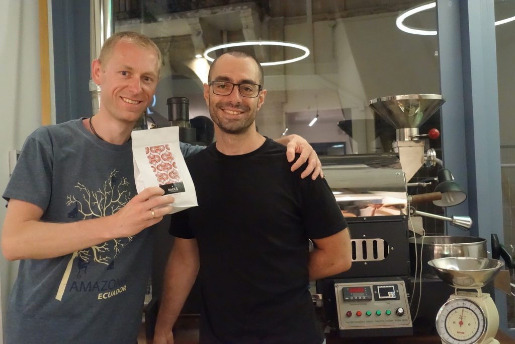 Wypalamy kawę na Cyprze